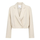 AcileCC Crop Blazer - Bone