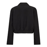 AcileCC Crop Blazer - Black
