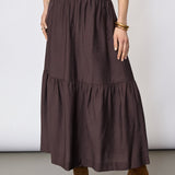 HeraCC Gypsy Skirt - Dark Brown