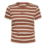 GrannyCC Gathering Stripe Tee - OffWhite/Suntan