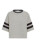 NormaCC Stripe 87 Tee - Black