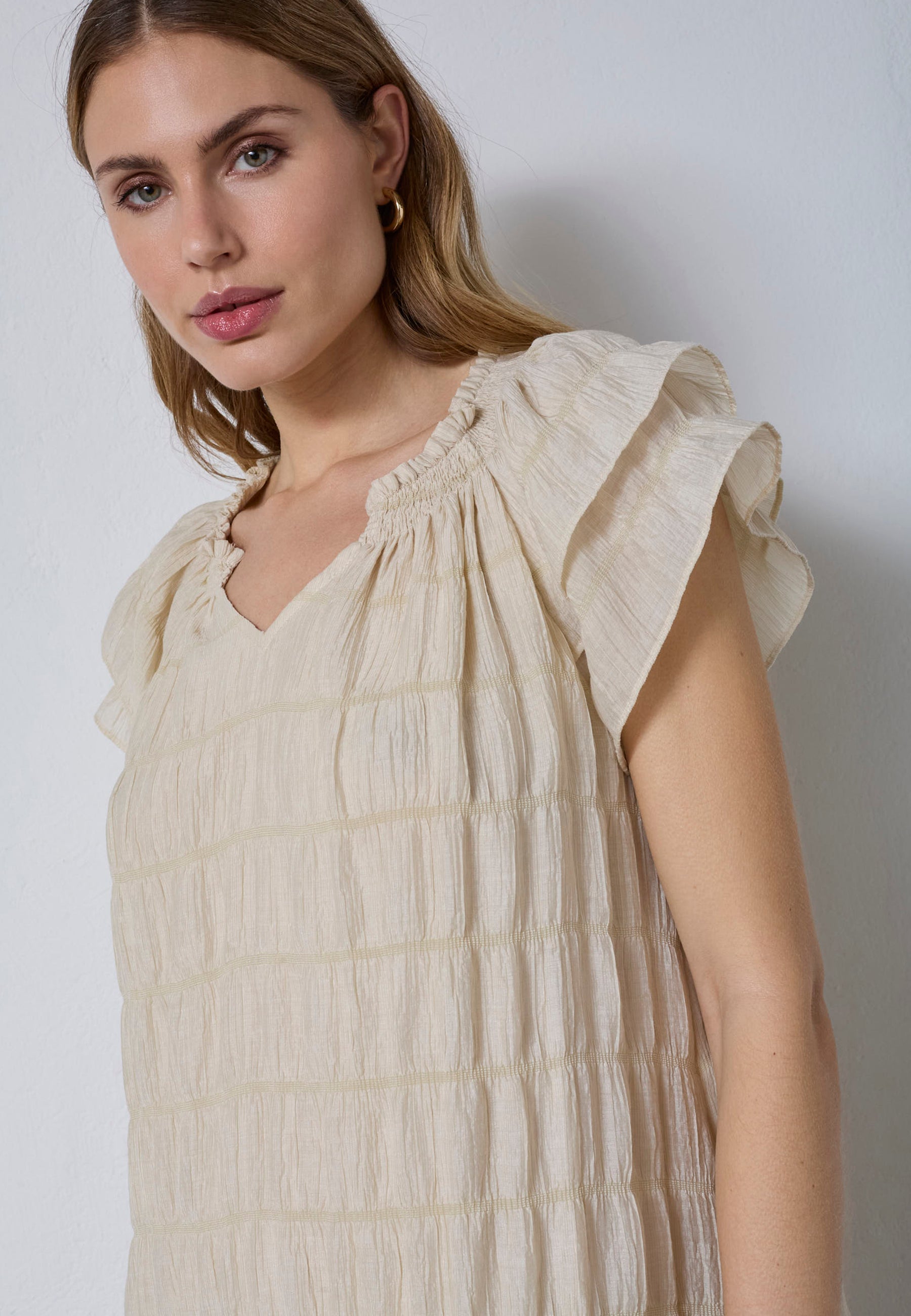 MichaCC Sunrise Crop Dress - Bisquit - Co'couture
