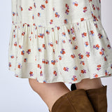 MarisCC Sunrise Crop Dress - Off white