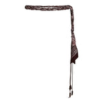 MorisonCC Scarf Mix Belt - Dark Brown - Co'couture