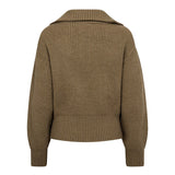 RowCC Zip Knit Cardigan - Army