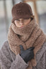 PenzaCC Fur Scarf - Mocca