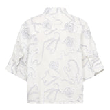 ElricCC Flower SS Shirt - White