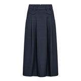 34222 LunaCC Pocket Pleat Skirt - Navy