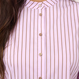 SigridCC Stripe Shirt - Rosebloom