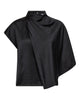 IdunCC Cape SS Blouse - Black