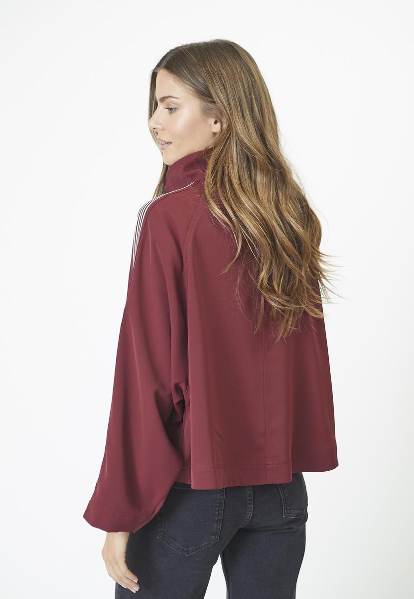 AminaCC Box Jacket - Burgundy - Co'couture