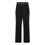 AminaCC Logo Piping Pant - Black - Co'couture