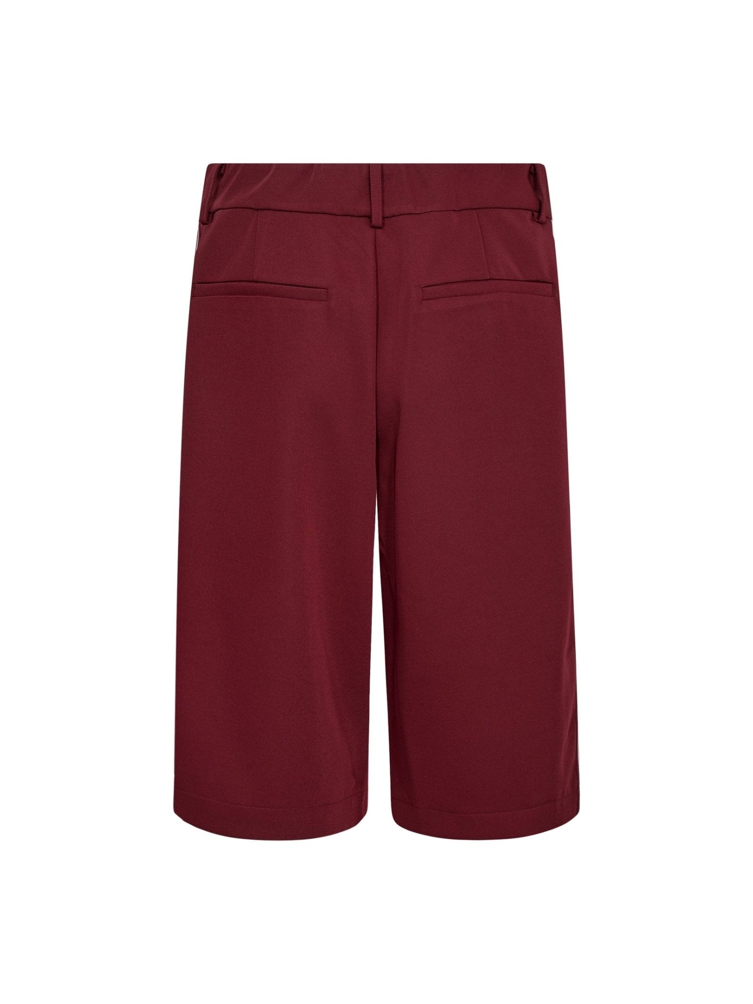 AmiraCC Crease Bermuda - Burgundy - Co'couture