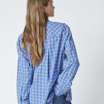 AngelicaCC Check Shirt - Blue - Co'couture