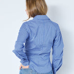AnizaCC Asym Shirt - New Blue - Co'couture