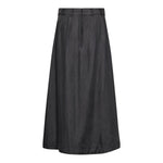 AnyaCC Denim Pleat Skirt - Black - Co'couture
