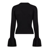 BalinCC Lurex Turtleneck Knit - Black - Co'couture