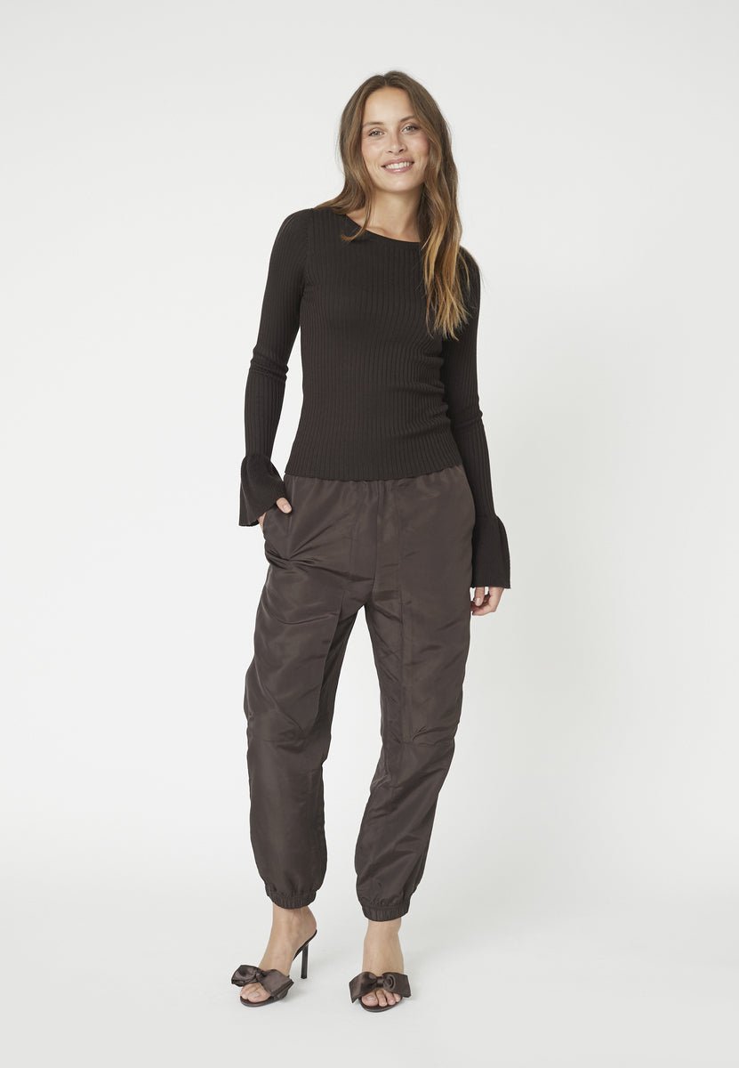 BalinCC Wide Cuff Knit - Dark Brown - Co'couture