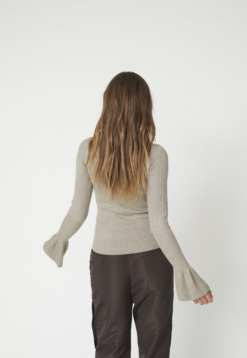 BalinCC Wide Cuff Knit - Light Walnut - Co'couture