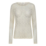 BarbCC O - Neck Blouse - Off white - Co'couture