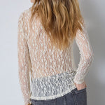 BarbCC O - Neck Blouse - Off white - Co'couture