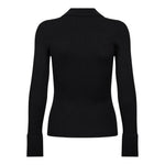 BonnyCC Polo LS Knit - Black - Co'couture