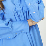Callum Volume Dress - New Blue - Co'couture