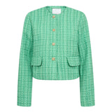 CalvinCC Boucle Jacket - Green - Co'couture