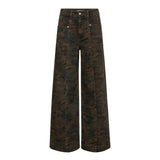 CamouCC Denim Wide Jeans - Camouflage - Co'couture