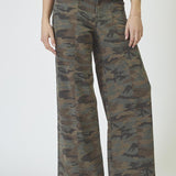 CamouCC Denim Wide Jeans - Camouflage - Co'couture