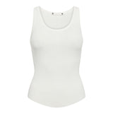 ClaireCC Rib Tank Top - Off white - Co'couture
