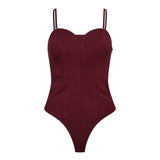 ColtonCC Corsage Body - Winered - Co'couture