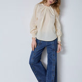 DaraCC Blouse - PaleYellow - Co'couture