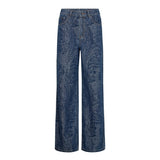 DeanCC Denim Wide Pant - Denim blue - Co'couture