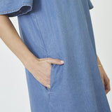 DenimCC V - Dress - Denim blue - Co'couture