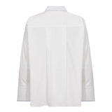DonnaCC Fold Cuff Shirt - White - Co'couture