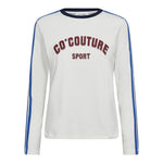 EdgeCC Sport LS Tee - Off - White Blue - Co'couture
