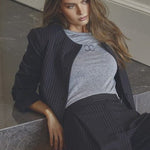 FiaCC Pin Carrot Pant - Dark Brown - Co'couture