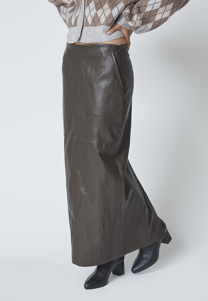 GittCC Floor Skirt - Dark Brown - Co'couture