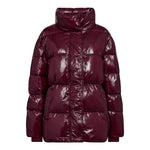 GlossyCC Puffer Jacket - Plum - Co'couture