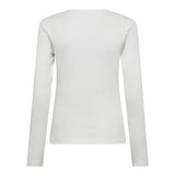 GrannyCC Embroidery LS Tee - Off white - Co'couture