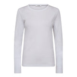 GrannyCC Embroidery LS Tee - White - Co'couture