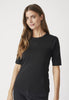 GrannyCC Embroidery SS Tee - Black