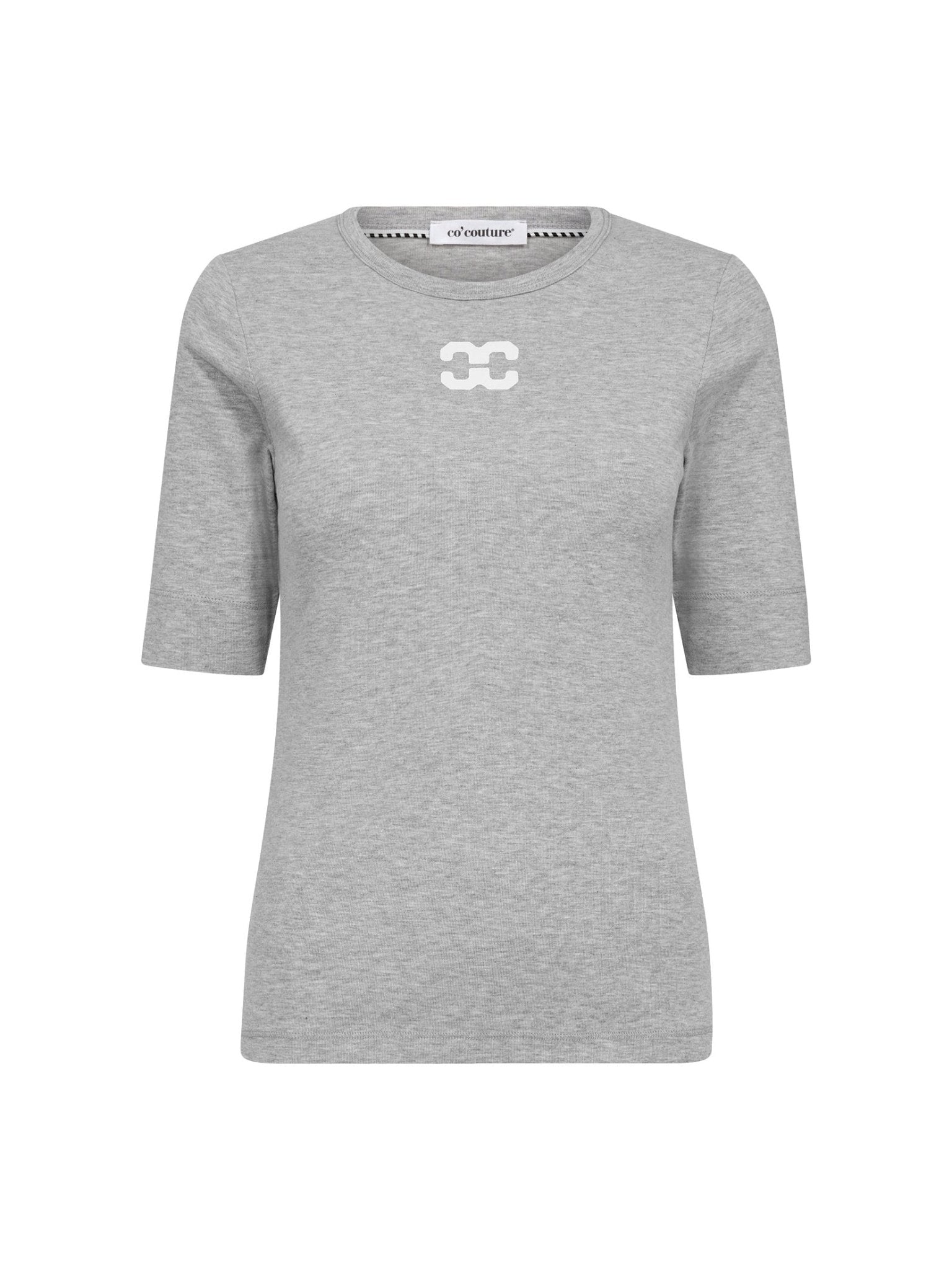 GrannyCC Logo Tee - Grey Melange - Co'couture