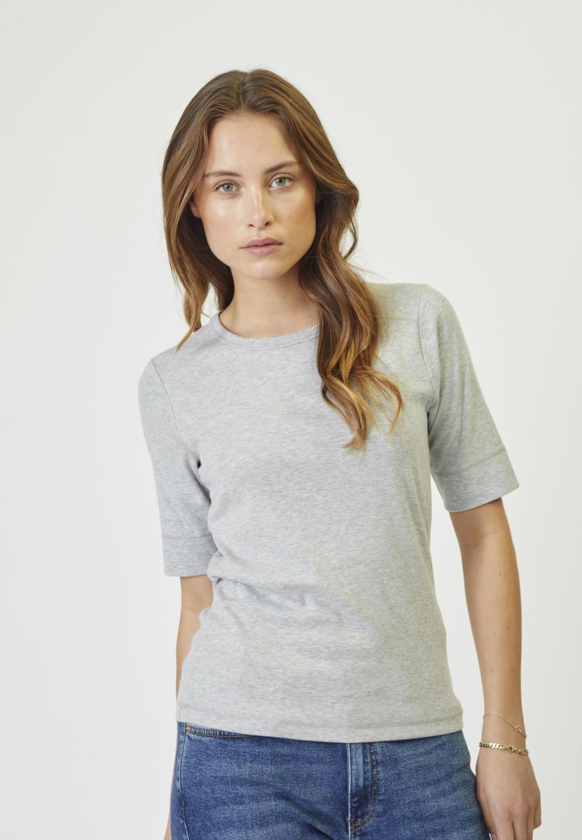 GrannyCC SS Tee - Grey Melange - Co'couture
