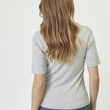 GrannyCC SS Tee - Grey Melange - Co'couture