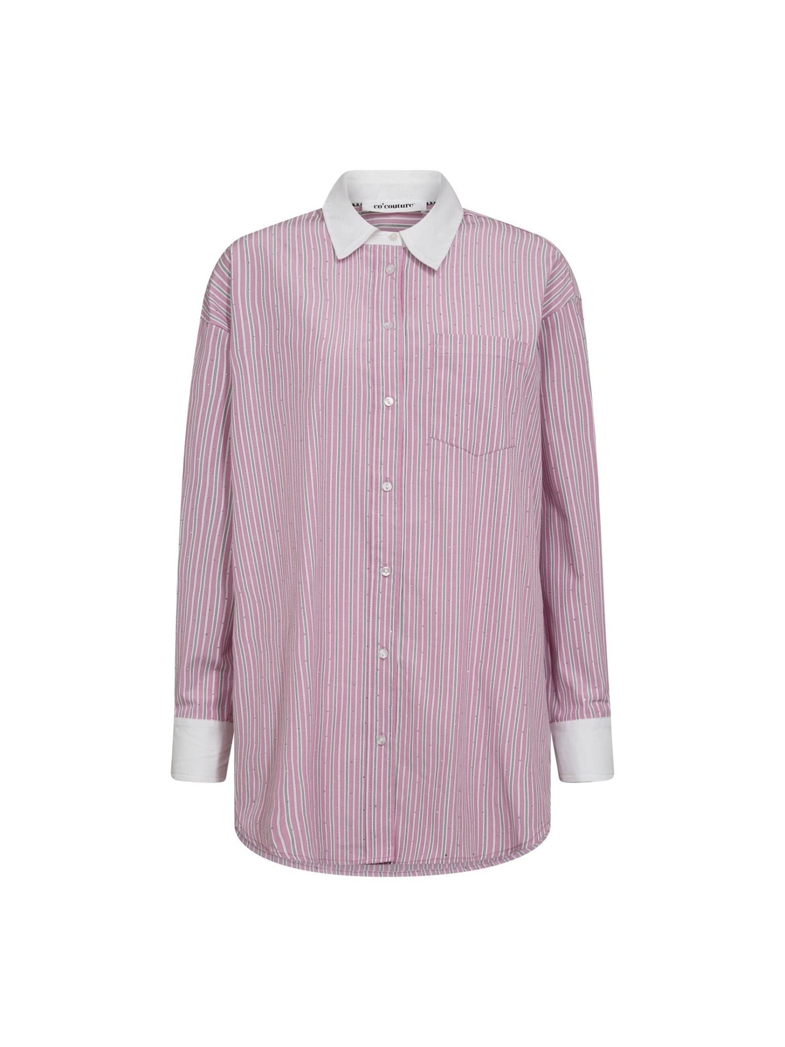 GrantCC Gem Stripe Shirt - Walnut - Co'couture