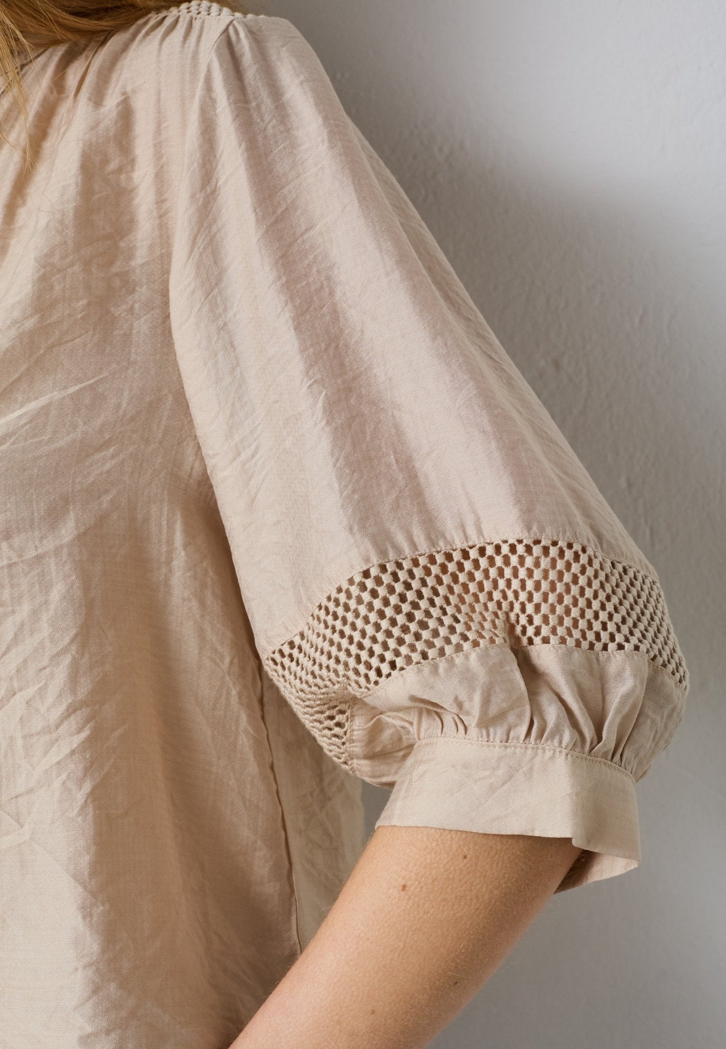 GwendaCC SS Blouse - Mink - Co'couture