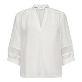 GwendaCC SS Blouse - Off white - Co'couture