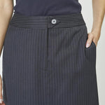 IdaCC Pin Pencil Skirt - Dark Grey - Co'couture